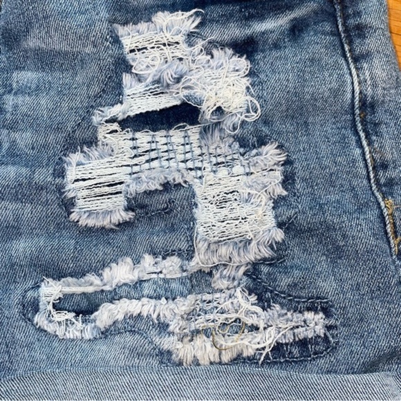 SO high waisted denim shorts size 5/27 - Picture 9 of 11